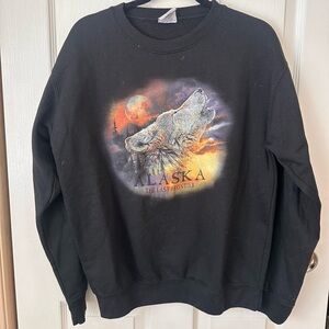 Wolf- Alaska Crew Neck